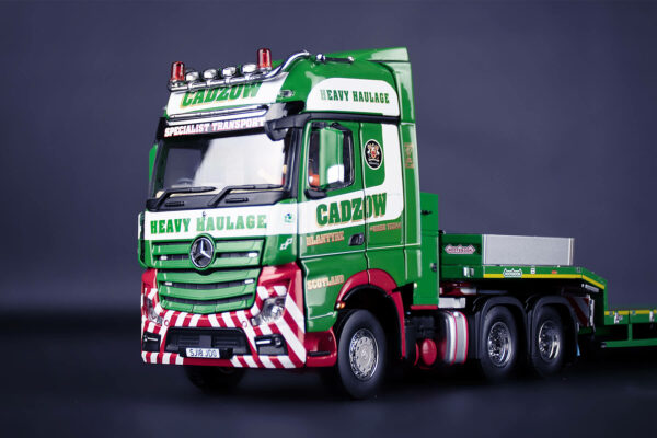 Cadzow - MCOS 4-axle semi-lowloader with Mercedes-Benz Actros 6x4