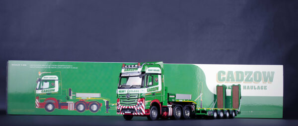 Cadzow - MCOS 4-axle semi-lowloader with Mercedes-Benz Actros 6x4